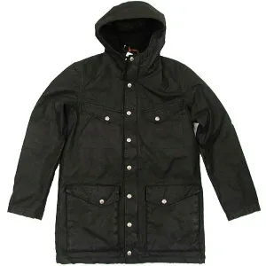 Nudie Jeans(ヌーディー・ジーンズ) FREJ MOUNTAIN PARKA Waxed Cotton Jacket(ロングジャケット)