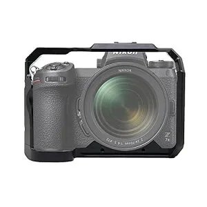 SIUTATDSH カメラ ケージ 適用 Nikon ニコン Z5 Z6 Z7 Z6ii Z7iiカメラ専用ケージ 超拡張性 内蔵コールドシューマウント Arri規格のネジ穴がある Arca規格プレートがあり