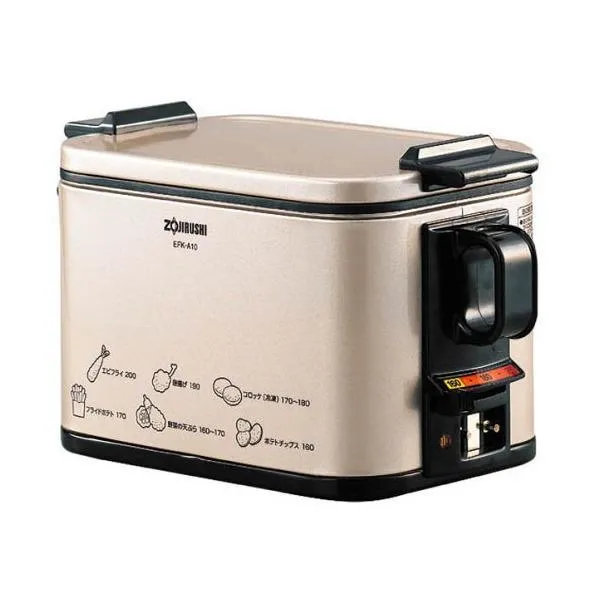 象印 EFK-A10-TJ メタリックカカオ あげあげ 電気フライヤー