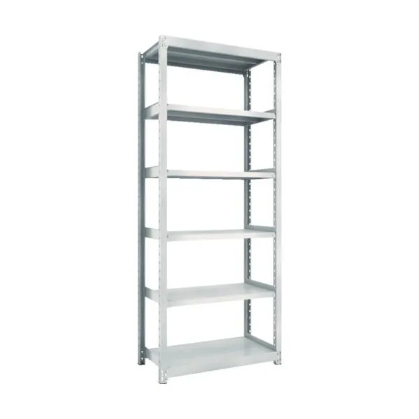 (大型) TRUSCO 506-8410 M2-7346 NG スチールラック M2型 W860×D450×H2100 6段 単体 ネオグレー 5068410