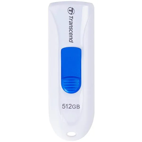 JetFlash 790 USB3.1 Gen1 (USB 5Gbps) USB Type-A メモリ 512GB ホワイト 取り寄せ商品