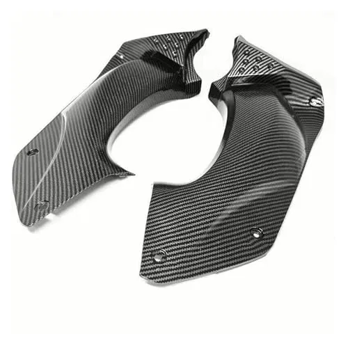 オートバイ上部フロントダッシュカバーフェアリングダクトサイドカバーパネルカウル に適合する ニンジャ に適合する ZX14R ZZR1400 2006-2011用(カーボンファイバー)