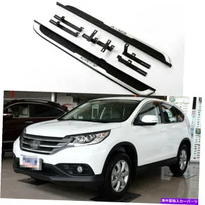 Nerf Bar ホンダCR-V CRV 2017- 2020サイドステップナーフバーに適合する2PCSランニングボード 2PCS Running Boards fit for Honda CR-V CRV 2017- 2020 Side Step Nerf Bars【並行輸入品】