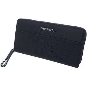 ディーゼル DIESEL 長財布 ラウンドファスナー 24 ZIP/WALLET Black/Black CORDURA ナイロン X07753 P2676 H1669