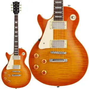【マラソン期間中 エントリーでさらにP5倍】GrassRoots G-LP-STD/LH HSB (ハニーサンバースト) エレキギター 左利き用 レフトハンド グラスルーツ