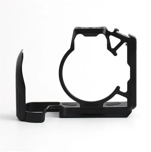 互換性がありますCanon EOS R6 Mark II & R6 カメラケージに対応、アルミニウム合金保護フレーム、クイックマウント付き(Black)