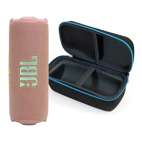 JBL Flip 7 (ピンク) + divvi付きバンドル!保護ハードシェルケース(ブラック)