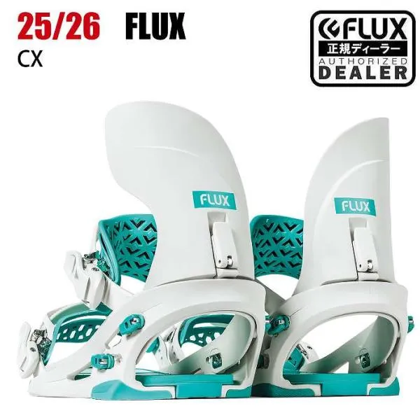 2026 FLUX フラックス CX シーエックス OFF WHITE 25-26 平間和徳 ラマ先生 ラマさん スノーボード ビンディング バインディングST