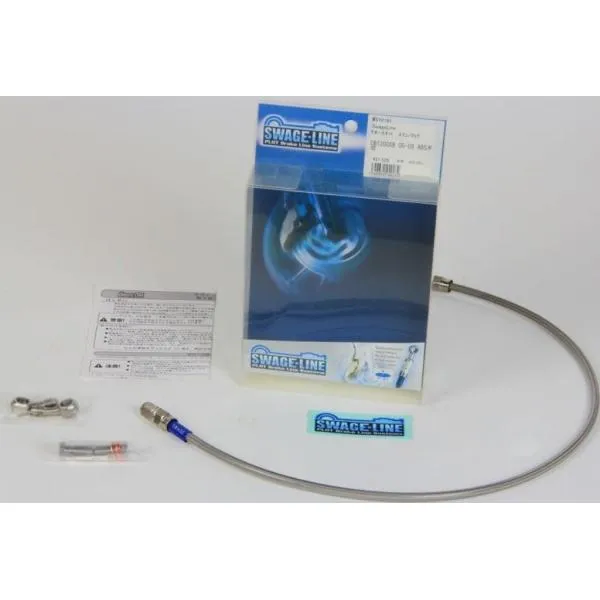 SWAGE-LINE スウェッジライン 車種別フロントシングルブレーキホースキット ホースカラー：クリア XG750[ストリート750] HARLEY-DAVIDSON ハーレーダビッドソン