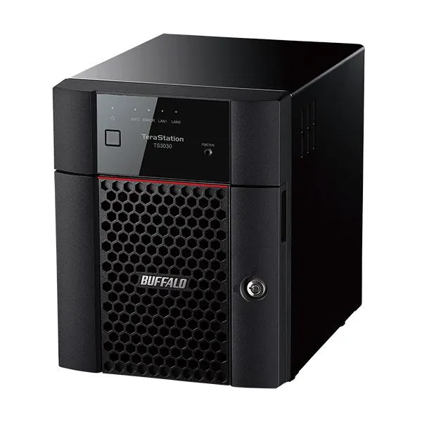 バッファロー TeraStation TS3430DNシリーズ 4ベイデスクトップNAS 8TB TS3430DN0804