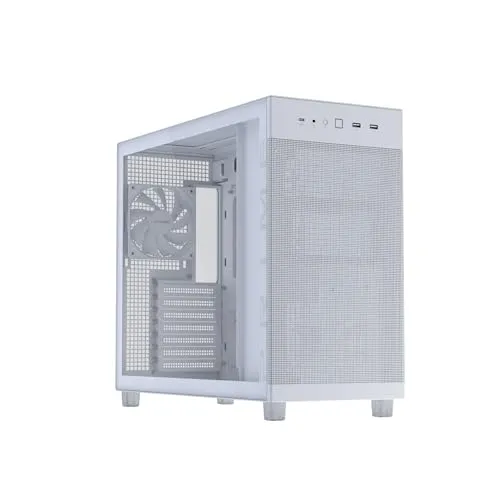 ASUS Prime AP303 ATX PCケース最大360mmグラフィックカード ATX 電源ユニット対応 強化ガラスパネル PRIME AP303 TG WHITE 白 国内正規代理店品