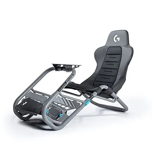 Playseat Trophy - Logitech G Edition Sim Racing Cockpit | Fully Adjustable | Supports all Direct Drive Steering Wheels | Lightwe