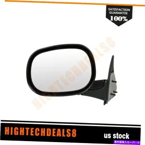 USミラー 左サイドビューミラーマニュアルCH1320179 1998年から2001年のダッジラムフォールドブラック Left Side View Mirror Manual CH1320179 For 1998-2001 Dodge Ram Folding Black【並行輸入品】