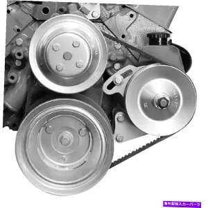 Power Steering Pump シボレーカマロ1967-1997アラン・グローブ402Lパワーステアリングポンプブラケットについて For Chevy Camaro 1967-1997 Alan Grove 402L Power Steering Pump Bracket 【並行輸入品】