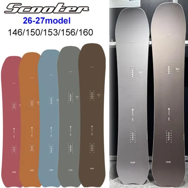 予約 26-27 スクーター スノーボード SCOOTER DAYLIFE THRUSTER デイライフ スラスター 曽根和広 オールマウンテン スノボ 板 日本正規品 2026 2027