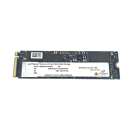 Intel Optane Memory H10 32GB SSDソリッドステートストレージ 512GB HBRPEKNX0202A M.2 2280 NVMe PCIe Gen3 x4。