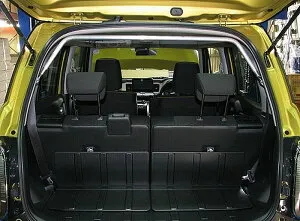 クロスビーX BEE 2/4WD 【型式MN71S】【2017/12以降】 カワイワークスKawaiWorks リアピラーバー【スクエアタイプ】 受注生産品