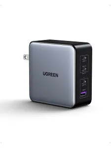 UGREEN NexodeX 充電器 合計160W高出力 単ポート140W PD3.1対応 USB-C*3とUSB-A*1 PD急速充電器 新生代GaNInfinity?チップ 独自Airpyra技術 QC4+対応 ノートPC iPad iPhone16/15 Galaxy S24 Pixel8 Xperia5以降対応 Galaxy超急