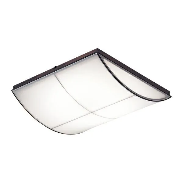 ▲βパナソニック 照明器具【LGC35829】和風シーリングライト 調光・調色 回転金具方式 カチットF ～8畳 墨色 民芸 リモコン付 LED交換不可 {E}