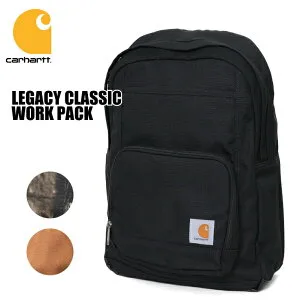 『CARHARTT/カーハート』 crhtt190325 LEGACY CLASSIC WORK PACK / レガシークラシックワークパック -全3色- メンズ/レディース/ユニセックス/バッグ/大容量/ワーク/カジュアル/デイパック/撥水/[CRHTT190325]