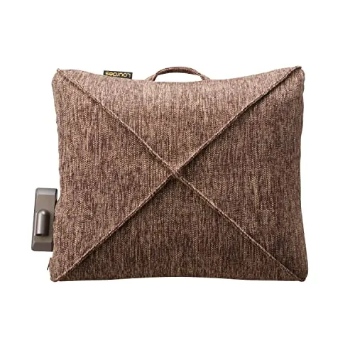 ATEX アテックス ルルド マッサージクッション 首 腰 肩 背中 プレミアム マッサージクッション 3DもみR ブラウン AX-HCL320br