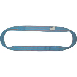 【別途送料あり】テザック（TESAC） ブルースリング（JIS4等級・エンドレス形）荷重8．0t 全長3．25m 【品番：4N100X3.25】