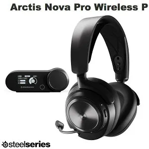 SteelSeries Arctis Nova Pro Wireless P PlayStation ハイレゾ対応 有線 / 2.4GHz / Bluetooth 5.0 ワイヤレス ゲーミングヘッドホン # 61522J スティールシリーズ (ヘッドセット RFワイヤレス)