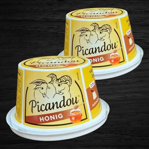 ELITE SELECTION フランス産 ピカンドゥ ミエル ア タルティネ 125g ? はちみつ入り フレッシュやぎ乳チーズスプレッド｜爽やか＆ほんのり甘い味わい パンやクラッカーに最適 French Picandou Miel a Tartiner