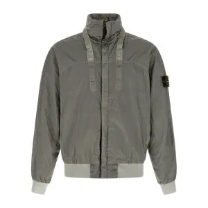 STONE ISLAND ストーンアイランド メンズ カジュアルジャケット L1S154100064S0020V0061 Bomber Nylon Metal Watro Gray L M XL 2XL 【送料無料・関税込】