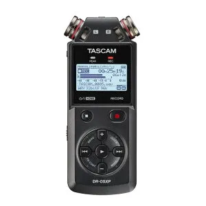 TASCAM 【ご予約商品・次回5月末頃入荷予定】DR-05XP(32ビットフロート録音対応ステレオポータブルレコーダー)(ハンディーレコーダー・USBオーディオインターフェース)(タスカム)(DR05XP) レコー