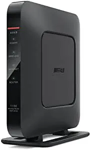 BUFFALO WiFi 無線LAN ルーター WSR-1166DHP3/MBK 11ac ac1200 866+300Mbps デュアルバンド 3LDK 2階建向け iPhone8/iPhoneX/iPhoneXS/ Echo メーカー動作確認済み