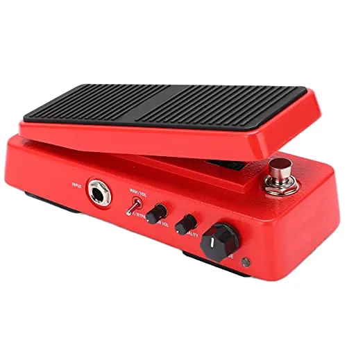 WAH Volume Pedal Multimode 6 Tier Frequency Guitar Effect Accessory with Knob Control for Lossless waft Outstanding Sound