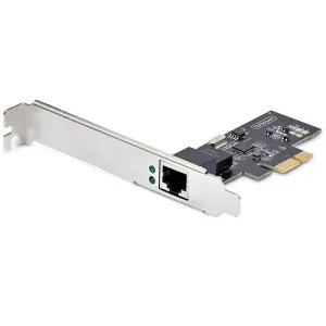 ■StarTech ネットワークアダプターカード/1ポート 2.5Gbps LAN/PCIe x1/サーバーネットワークカード〔品番:PR12GINETWORKCARD〕【6915718:0】[法人・事業所限定][直送元][店頭受取不可]