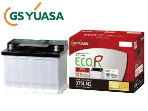 【エントリー+購入=P5倍♪4/24 20時～4/26】ヴォクシー ZWR80W 2ZR-FXE 国産車専用 EN規格 バッテリー 補償付 ECO.R ENJ-375LN2 GSユアサ GS YUASA 送料無料