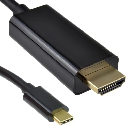 kenable USB 3.1タイプC to HDMI Lead 4 K 60 hz UHDケーブルアダプタブラック2 M ( ~ 6フィート)