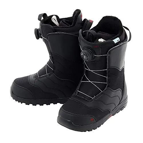 バートン（BURTON） スノーボードブーツ ダイヤル式 ブラック ボア MINT BOA WIDE 215361 00001 軽量 簡単 （ブラック/２３．０/Lady's）