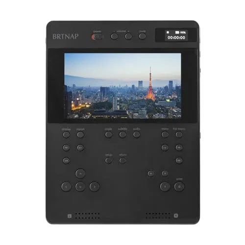 BRTNAP バートナップ ポータブルDVDプレーヤー （軽量・コンパクト・HDMI出力・Bluetooth対応）