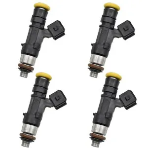 4ピース ハイ パフォーマンス EV1 2200cc 210LBS CNG フューエル インジェクター 0280158830 0280158829 メタン ガス ガソリン E85 レーシング AL-MM-6715 AL Car parts