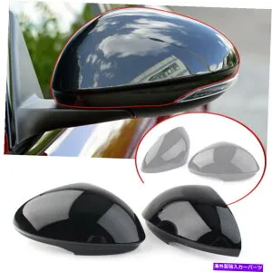 USミラー ピアノサイドバックミラーカバーキャップアルファロメオジュリア2017-2020のブラックペア Piano Side Rearview Mirror Cover Caps Black Pair for Alfa Romeo Giulia 2017-2020【並行輸入品】