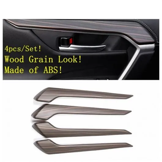 インナー ドア ハンドル ボウル グリップ プル アームレスト 装飾 ストリップ カバー トリム 適用: トヨタ RAV4 RAV 4 XA50 2019-2022 タイプA AL-PP-0194 AL