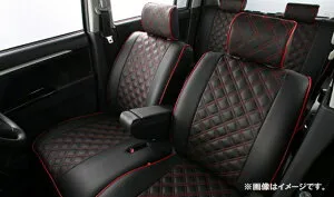 CLAZZIO クラッツィオ QUILTING Type キルティングタイプ シートカバー DAIHATSU ダイハツ TANTO CUSTOM タント カスタム 4人乗【型式L375S/L385S】【年式H19/12～H23/11】【商品番号ED-0673】