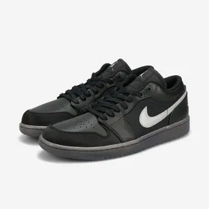 NIKE AIR JORDAN 1 LOW SE ナイキ エア ジョーダン 1 ロー SE メンズ スニーカー ローカット BLACK/METALLIC SILVER/BLACK ブラック HV5968-001