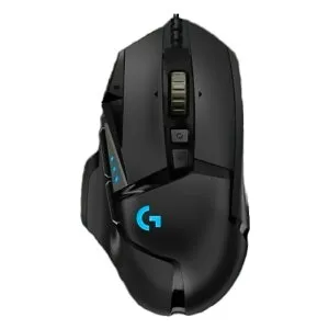 ゲーミングマウス G502 HERO Logitech ロジテック 25600dpi 11ボタン USB接続 RGB 高速スクロール ウエイト調整 並行輸入品 ブラック G502HERO ◆宅 【楽天ロジ発送】