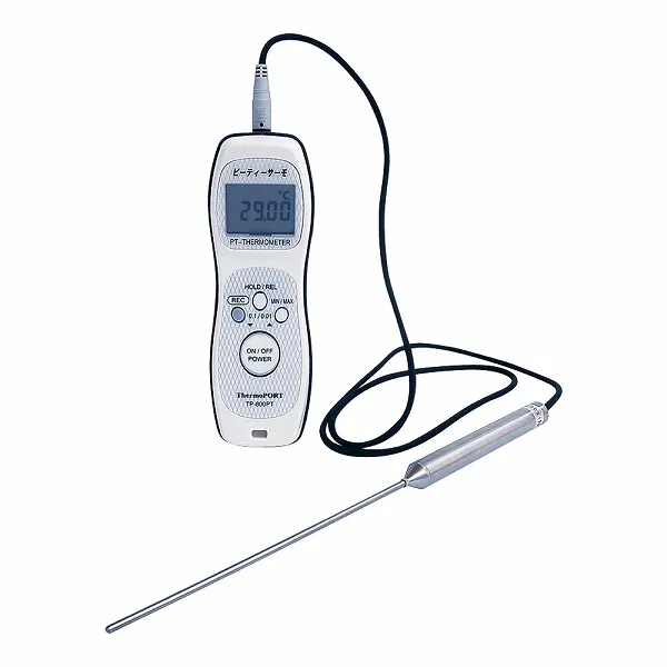 Thermoport 標準ハンディ白金温度計 ピーティーサーモ・プレミアム TP-800PT・Pre(BOVS101)