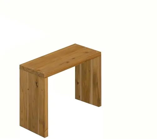 WOODPRO コの字 シェルフ 幅60cm 高さ37cm 奥行20cm ナッツ色 完成品 国産杉 板厚2.8cm オープンラック ディスプレイ キッチン 棚 押し入れ収納 サイドテーブル プリンター台 受注生産