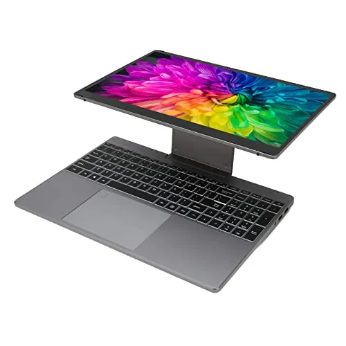15.6 インチ ラップトップ、5G WiFi RGB バックライト付きラップトップ、1080P FHD IPS タッチスクリーン、12GB DDR5 RAM、 11 Pro、ミニ HDMI、WiFi、ウェブカメラ、USB3.0、Bluetooth 4.2