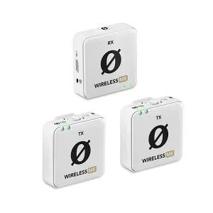 RODE Wireless ME Dual (WIMEDUALW)(ワイヤレスミー デュアル)(ホワイト)(ロード)(小型ワイヤレスマイク)(ワイヤレスマイクシステム)