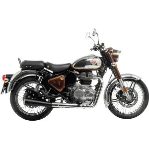【USA在庫あり】 LEOVINCE Classic Racer スリップオンマフラー 21年-23年 Royal Enfield Meteor350 黒 1811-4441 JP店