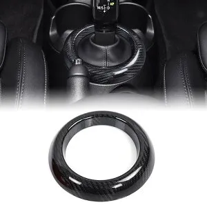 ギアシフトコンソールトリムフレームリング ミニF54 F55 F56 F57 2014-22 2017 F60用