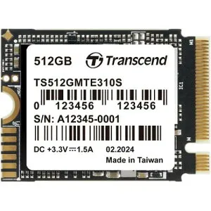 Transcend TS512GMTE310S 512GB M.2 2230 PCIe SSD 310s Gen4x4 NVMe 3D